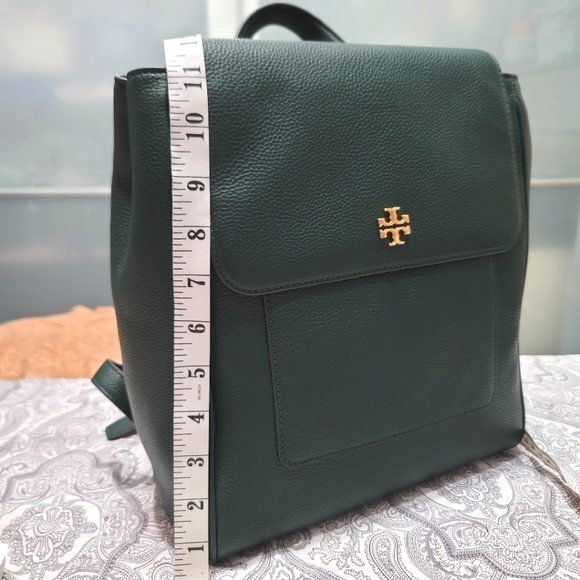 New Tory Burch Carter Flap Backpack - Picture 8 of 12
